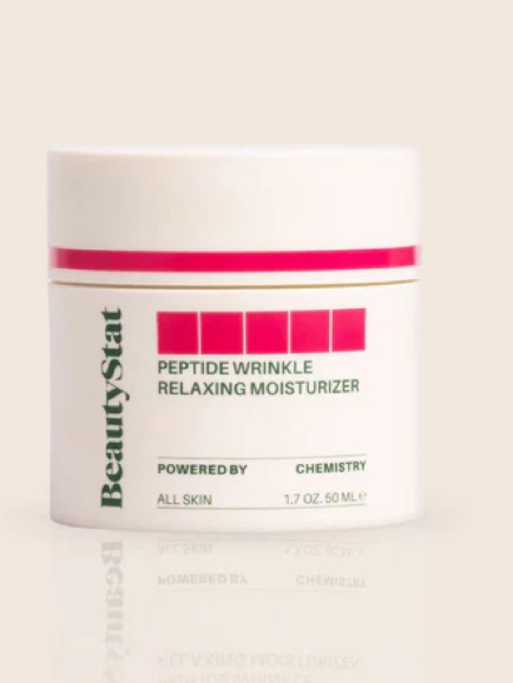 BeautyStat Peptide Wrinkle Relaxing Moisturizer - 1.7 OZ, New in Box